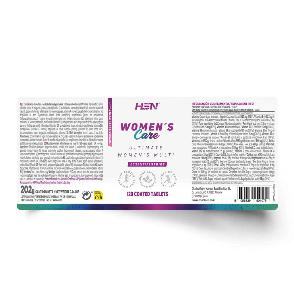 MULTIVITAMÍNICO ESPECIAL MUJER - 120 tabs