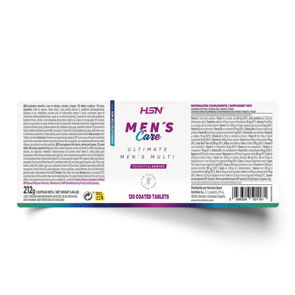 MULTIVITAMÍNICO ESPECIAL HOMBRE - 120 tabs